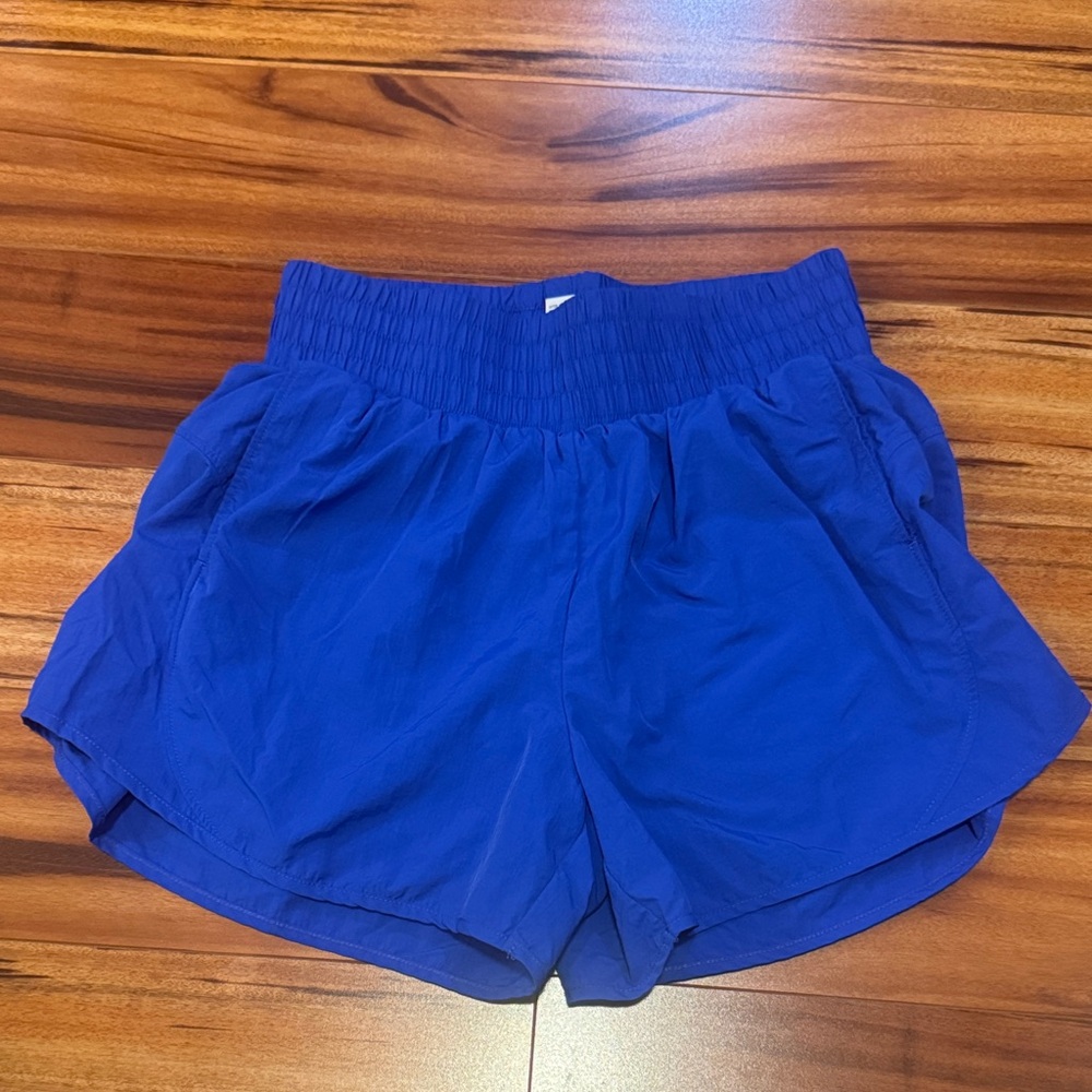 All in Motion Women's Vibrant Blue Athletic Shorts